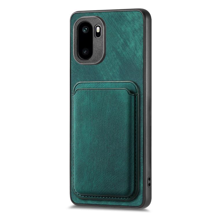 For OnePlus Ace 6 / 6T / 15R Retro Leather Card Bag Magnetic Phone Case