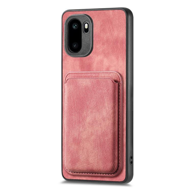 For OnePlus Ace 6 / 6T / 15R Retro Leather Card Bag Magnetic Phone Case