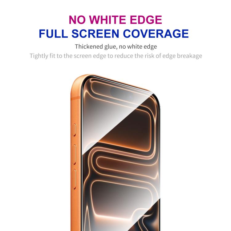 For iPhone 17 Pro ENKAY Easy Install High Alumina Silicon Full Glass Film