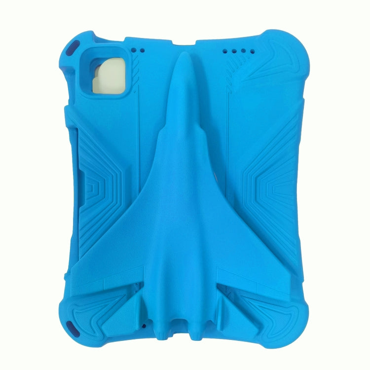 For iPad Pro 11 2025 / 2024 360 Rotation Aircraft Holder EVA Shockproof Tablet Case