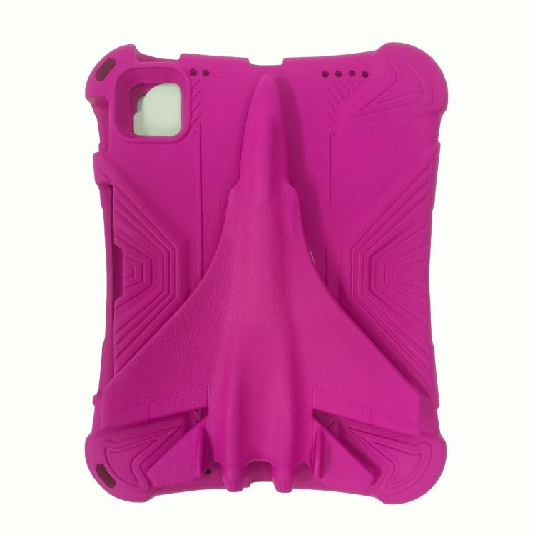 For iPad Pro 11 2025 / 2024 360 Rotation Aircraft Holder EVA Shockproof Tablet Case