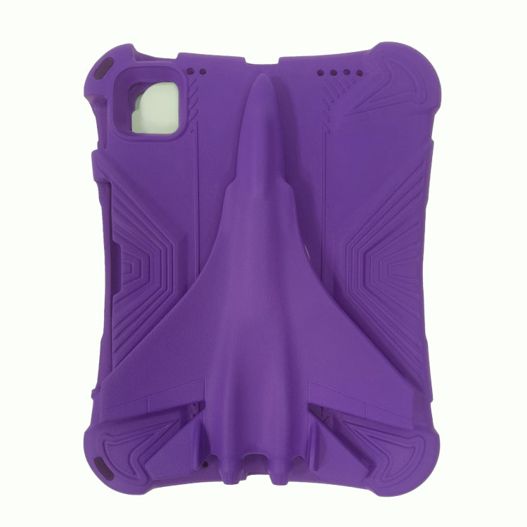 For iPad Pro 11 2025 / 2024 360 Rotation Aircraft Holder EVA Shockproof Tablet Case