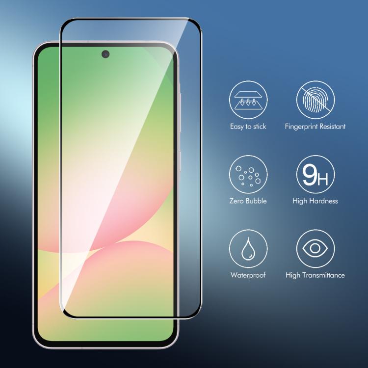 For Samsung Galaxy A37 / A57 ENKAY Easy Install High Alumina Silicon Full Glass Film