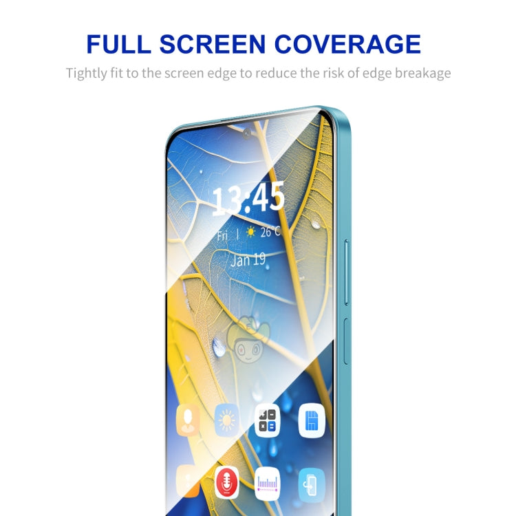 For Xiaomi Poco M6 Plus ENKAY Easy Install High Alumina Silicon Full Glass Film