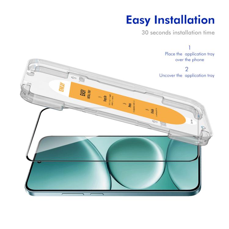 For Redmi Note 15 Pro 5G Global 163.6mm ENKAY Easy Install High Alumina Silicon Full Glass Film