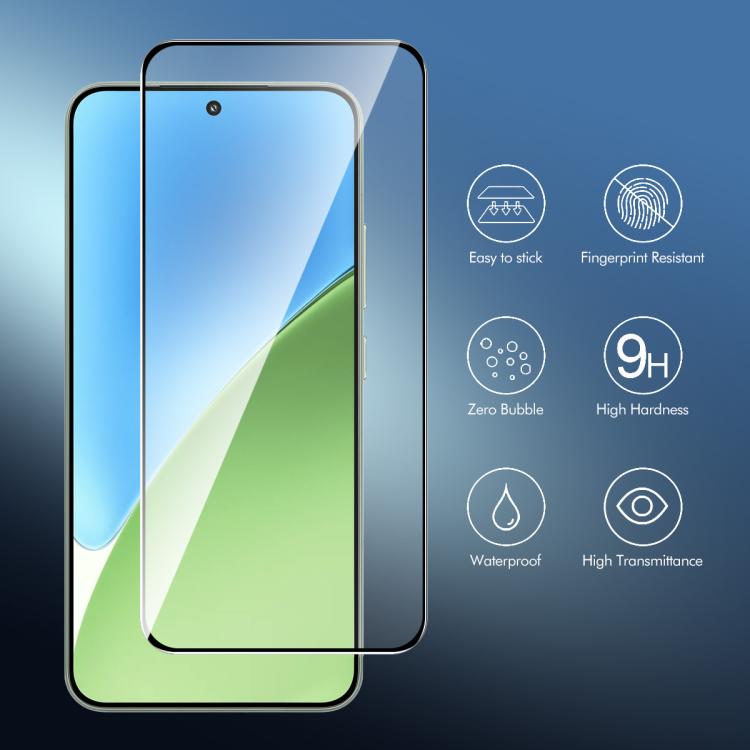 For Xiaomi 15T Pro ENKAY Easy Install High Alumina Silicon Full Glass Film