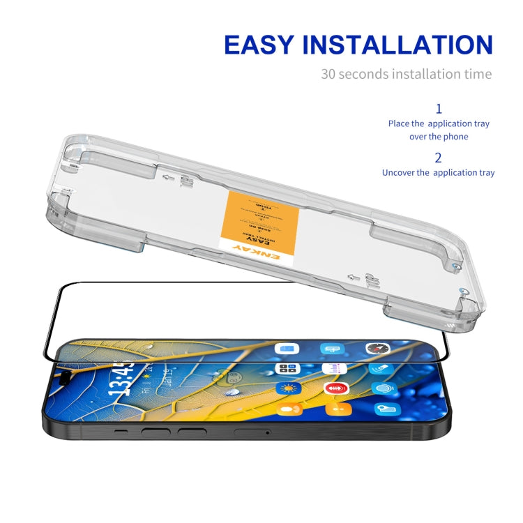 For Honor X60i ENKAY Easy Install High Alumina Silicon Full Glass Film
