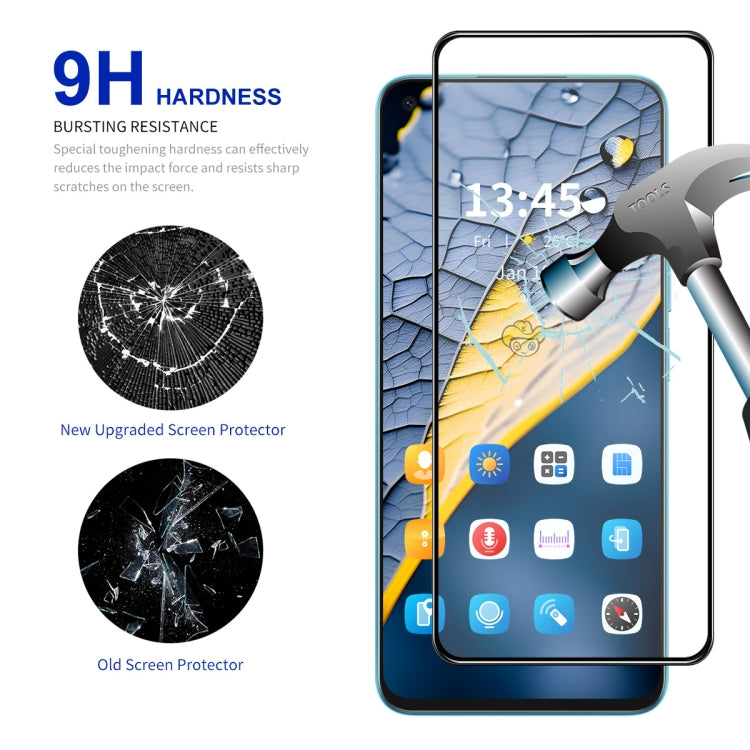 For OPPO Find X5 Lite ENKAY Easy Install High Alumina Silicon Full Glass Film