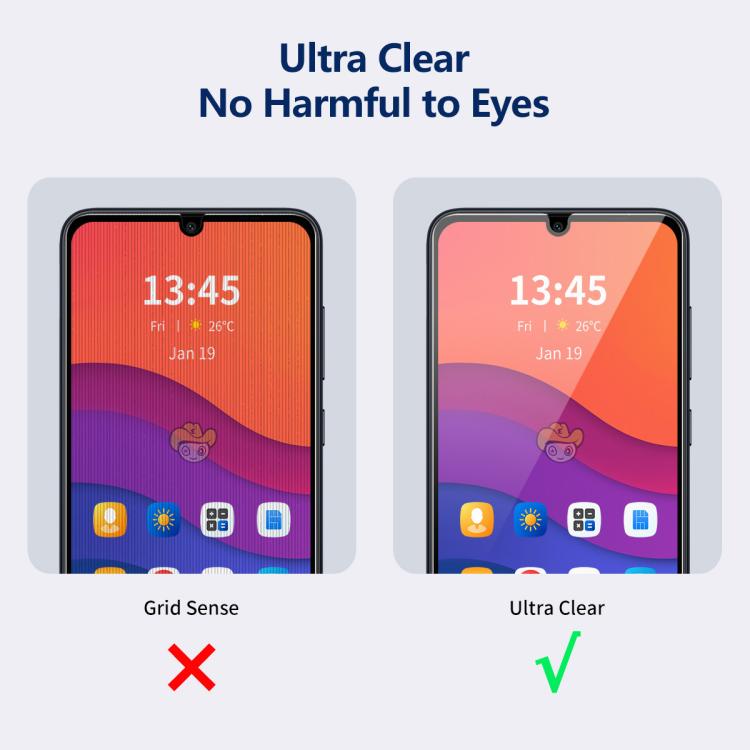 For Samsung Galaxy A26 5G ENKAY Hat-Prince 360 Degree Anti-peeping Privacy Full Screen Tempered Glass Film