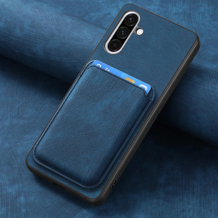 For Samsung Galaxy A36 Retro Leather Card Bag Magnetic Phone Case