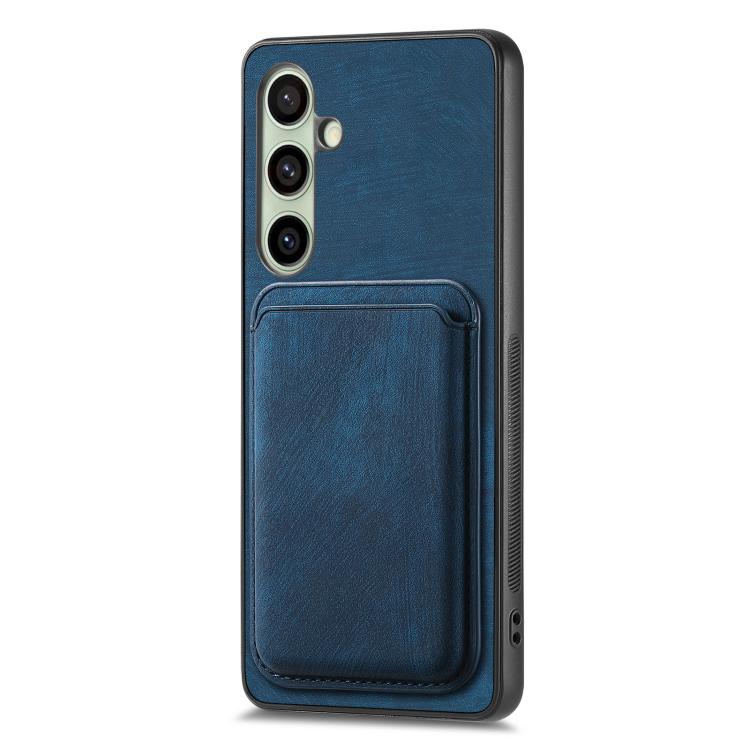 For Samsung Galaxy A56 5G Retro Leather Card Bag Magnetic Phone Case