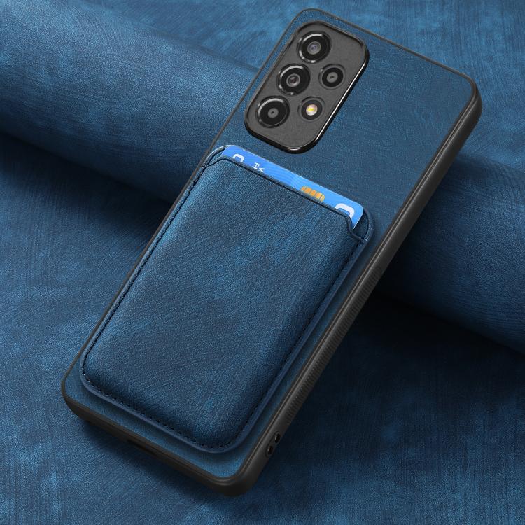 For Samsung Galaxy A56 5G Retro Leather Card Bag Magnetic Phone Case