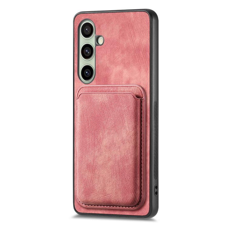 For Samsung Galaxy A56 5G Retro Leather Card Bag Magnetic Phone Case