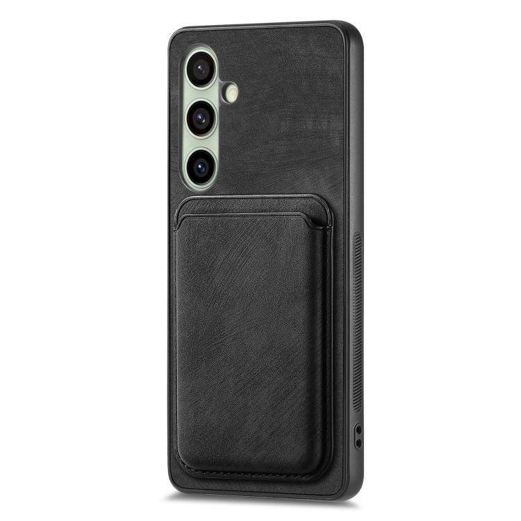 For Samsung Galaxy A56 5G Retro Leather Card Bag Magnetic Phone Case