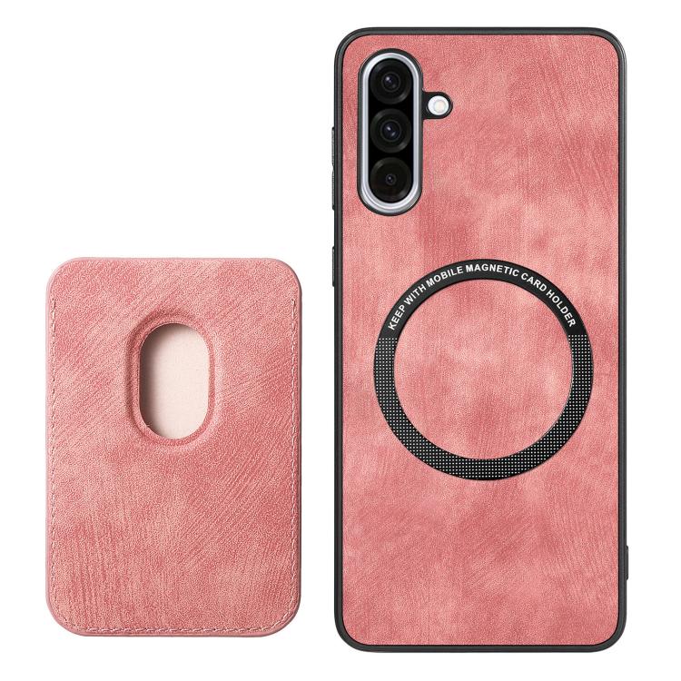 For Samsung Galaxy A26 5G Retro Leather Card Bag Magnetic Phone Case