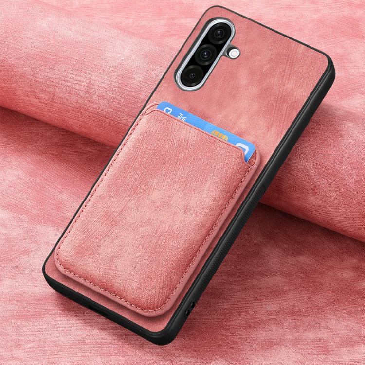 For Samsung Galaxy A26 5G Retro Leather Card Bag Magnetic Phone Case
