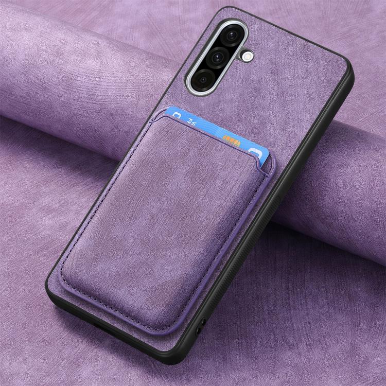 For Samsung Galaxy A26 5G Retro Leather Card Bag Magnetic Phone Case