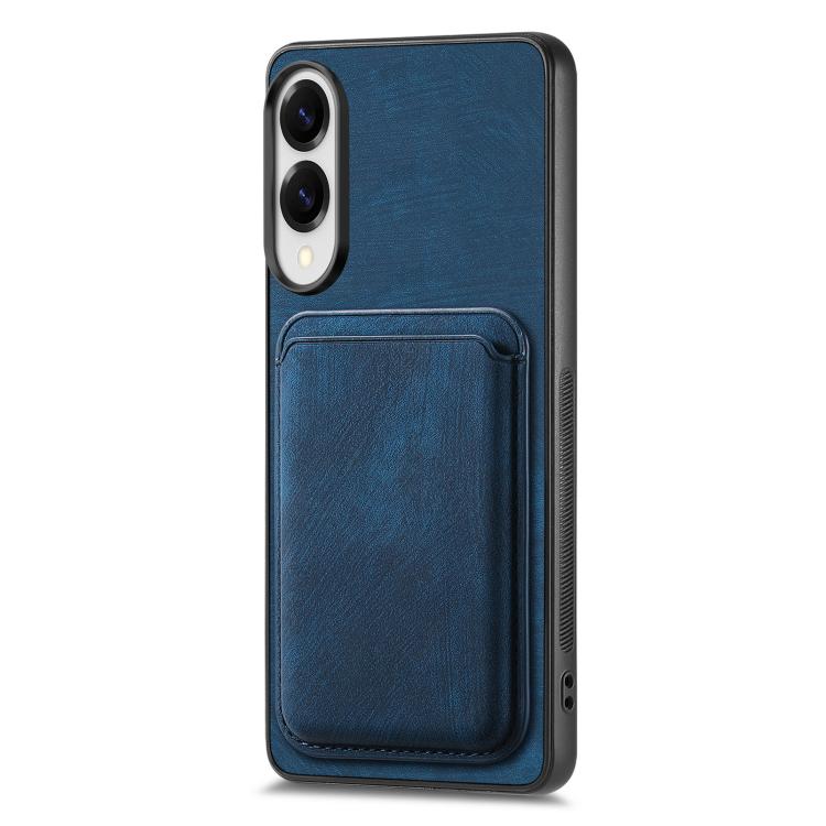 For Samsung Galaxy S25 Edge 5G Retro Leather Card Bag Magnetic Phone Case