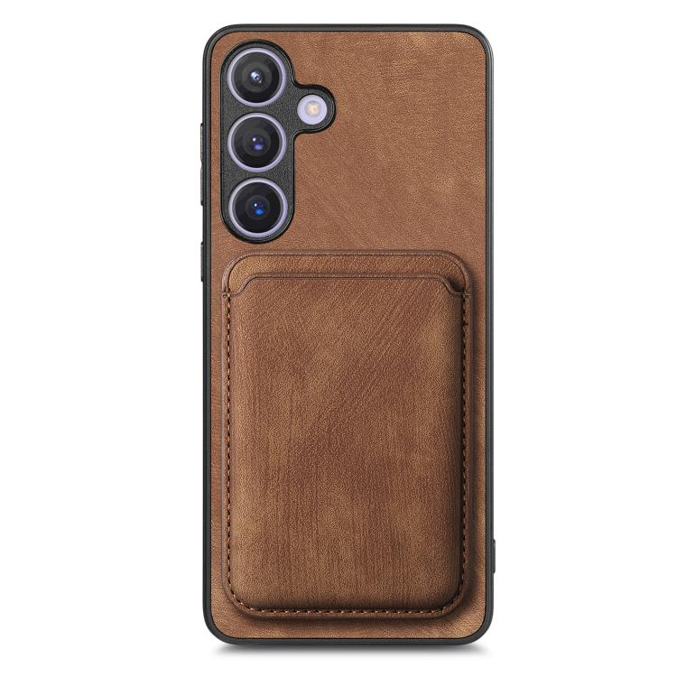 For Samsung Galaxy A37 5G Retro Leather Card Bag Magnetic Phone Case