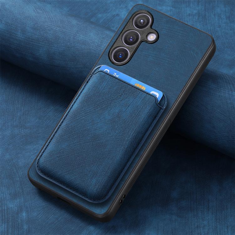 For Samsung Galaxy A37 5G Retro Leather Card Bag Magnetic Phone Case