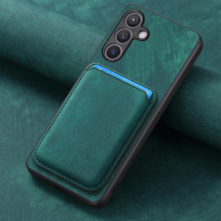For Samsung Galaxy A37 5G Retro Leather Card Bag Magnetic Phone Case