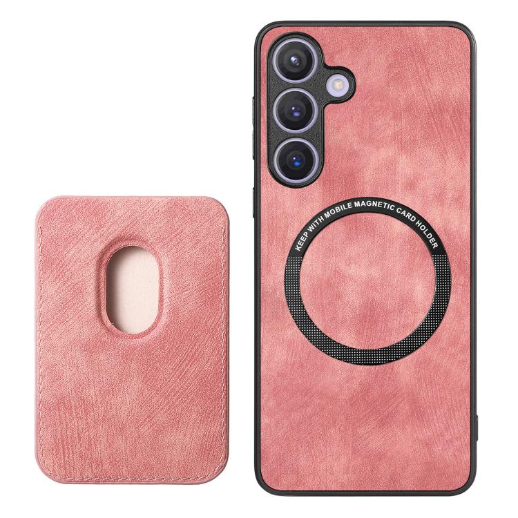 For Samsung Galaxy A37 5G Retro Leather Card Bag Magnetic Phone Case