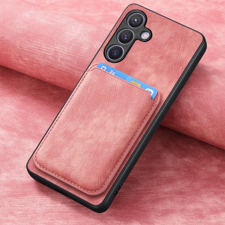 For Samsung Galaxy A37 5G Retro Leather Card Bag Magnetic Phone Case