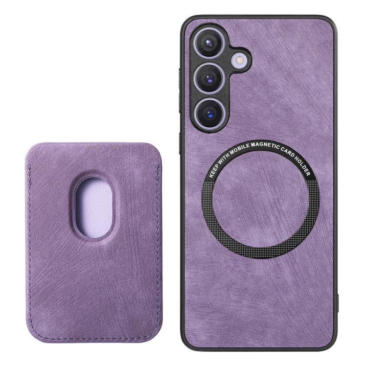 For Samsung Galaxy A37 5G Retro Leather Card Bag Magnetic Phone Case