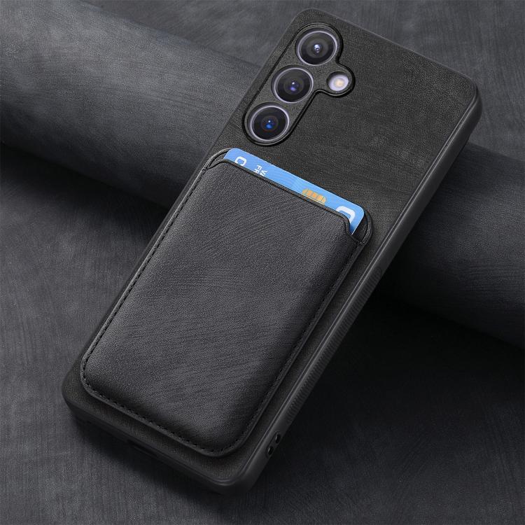 For Samsung Galaxy A37 5G Retro Leather Card Bag Magnetic Phone Case