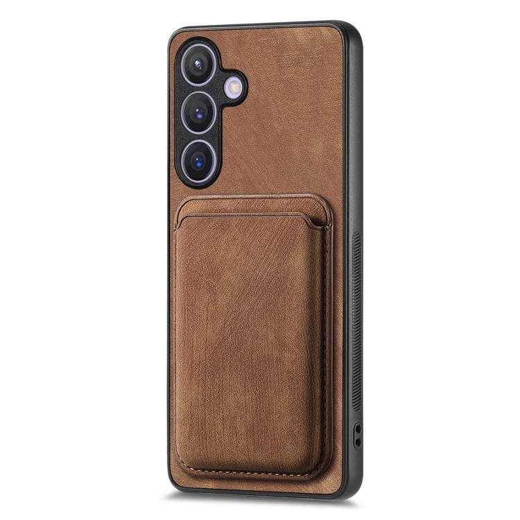 For Samsung Galaxy A57 5G Retro Leather Card Bag Magnetic Phone Case