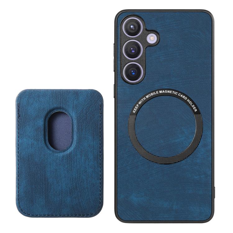 For Samsung Galaxy A57 5G Retro Leather Card Bag Magnetic Phone Case