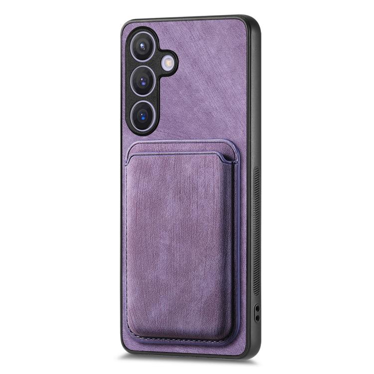 For Samsung Galaxy A57 5G Retro Leather Card Bag Magnetic Phone Case