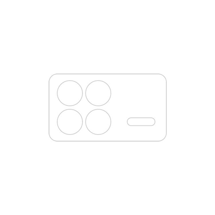 For Xiaomi Mix Fold 3 ENKAY Hat-Prince 9H Rear Camera Lens Tempered Glass Film - Transparent