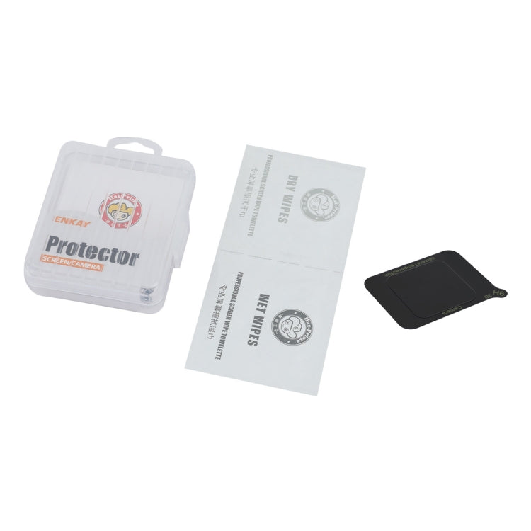 For Xiaomi 15 ENKAY Hat-Prince 9H Rear Camera Lens Tempered Glass Film - Transparent