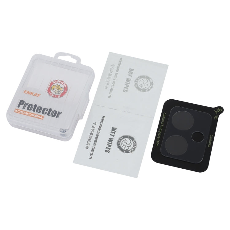 For Redmi 12 4G / 12 5G / Poco M6 Pro 5G ENKAY Hat-Prince 9H Rear Camera Lens Tempered Glass Film - Transparent