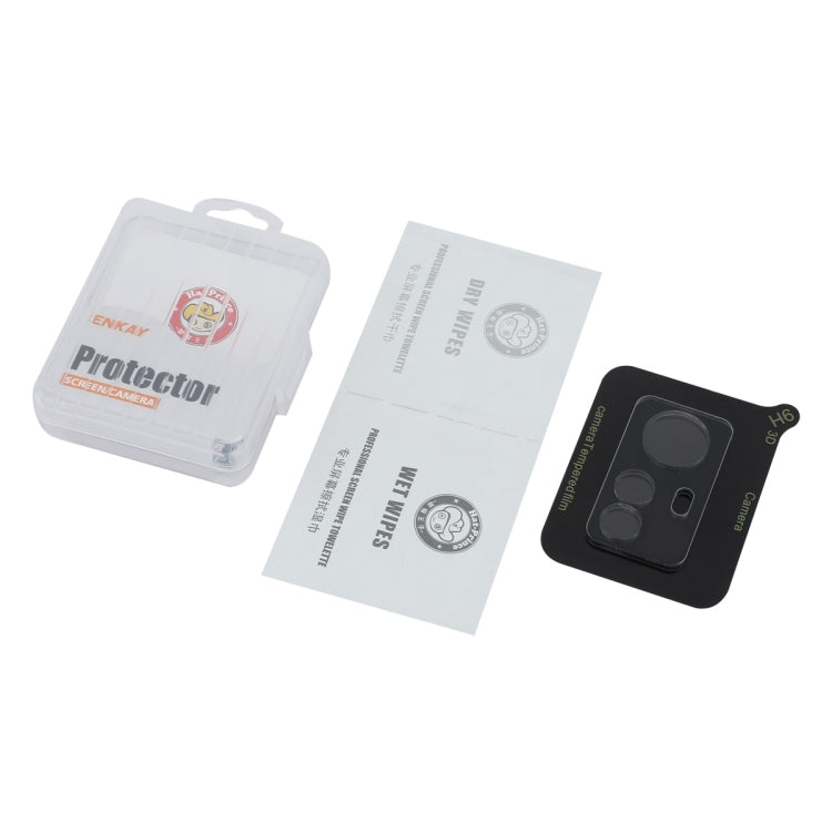 For Redmi Note 12S ENKAY Hat-Prince 9H Rear Camera Lens Tempered Glass Film - Transparent