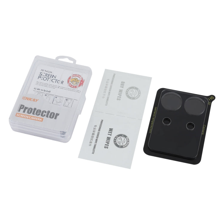 For Redmi Note 13 Pro 4G / Poco M6 Pro 4G ENKAY Hat-Prince 9H Rear Camera Lens Tempered Glass Film - Transparent