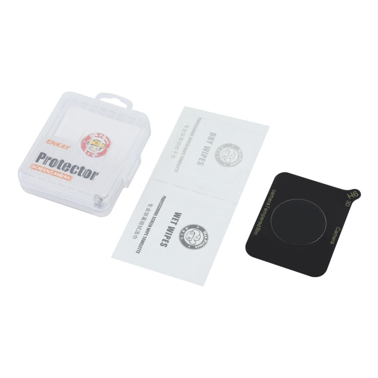 For Xiaomi Civi 3 ENKAY Hat-Prince 9H Rear Camera Lens Tempered Glass Film - Transparent