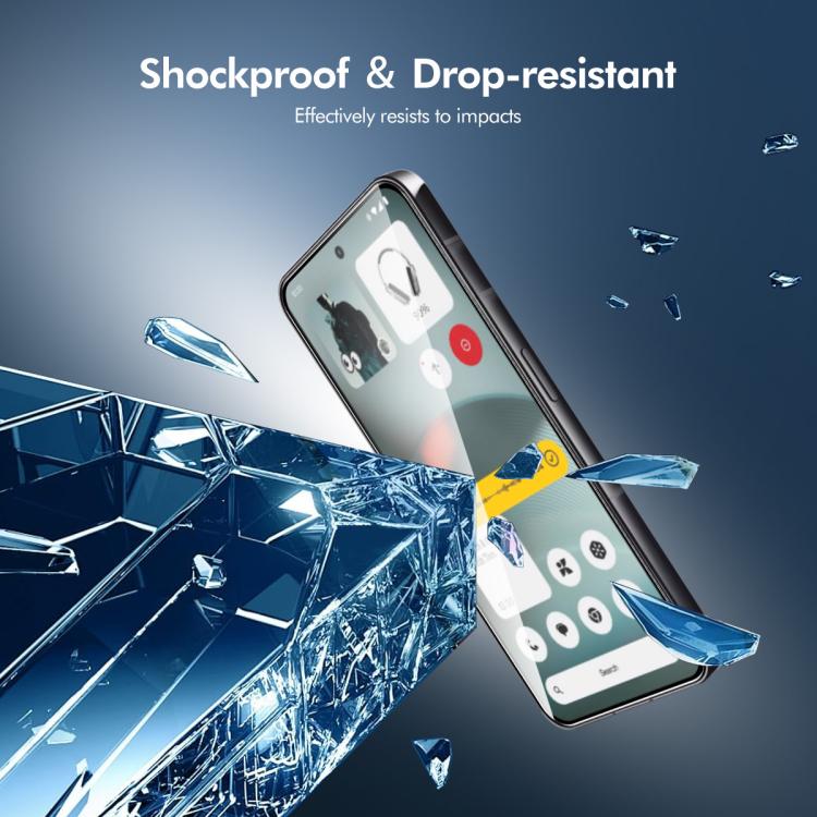 For Nothing Phone 4a / 4a Pro ENKAY Hat-Prince Full Glue High Aluminum-silicon Tempered Glass Film