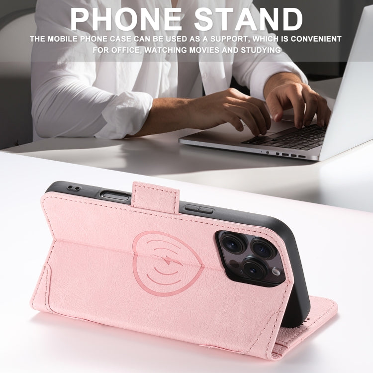 For iPhone 16 Pro SUTENI J07 Multifunctional Horizontal Flip Magsafe Leather Phone Case