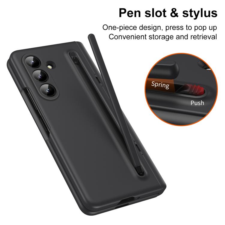 For Galaxy Z Fold8 Ultra 5G Long Chi Grain Leather Shockproof Phone Case, No Pen