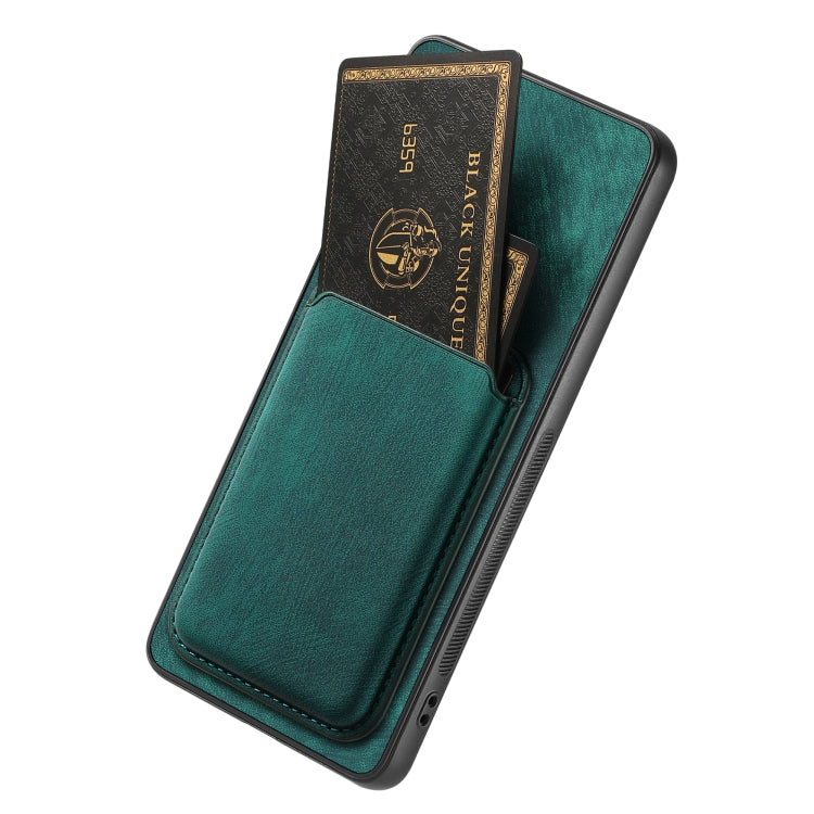 For OPPO Find X8 Retro Leather Card Bag Magnetic Phone Case