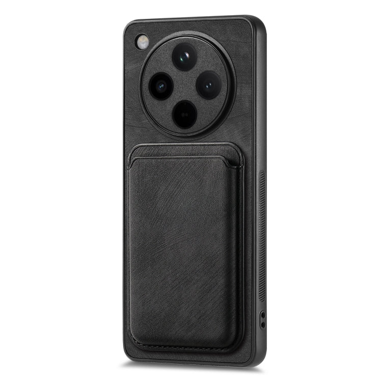 For OPPO Find X8 Retro Leather Card Bag Magnetic Phone Case