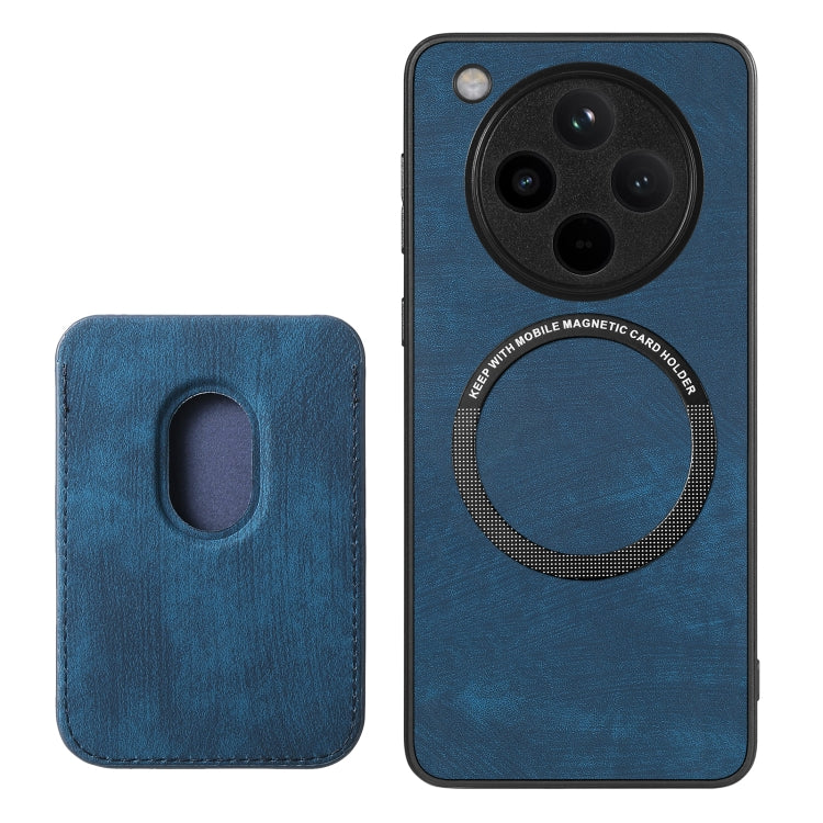 For OPPO Find X8 Pro Retro Leather Card Bag Magnetic Phone Case