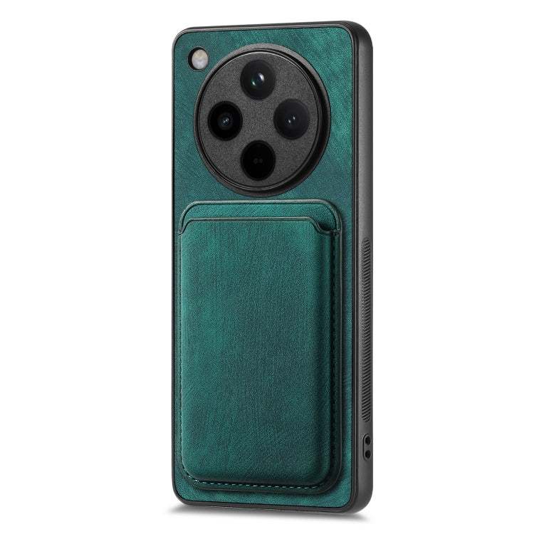 For OPPO Find X8 Pro Retro Leather Card Bag Magnetic Phone Case