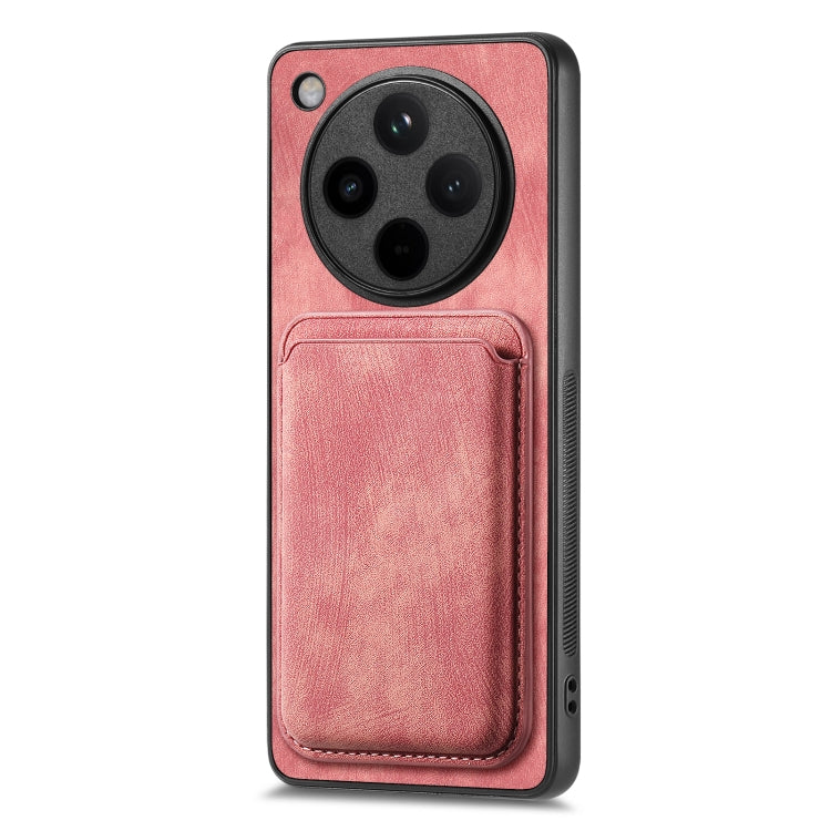 For OPPO Find X8 Pro Retro Leather Card Bag Magnetic Phone Case