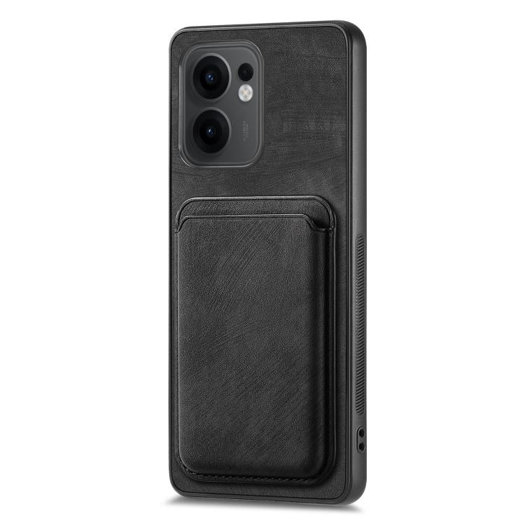 For OPPO Reno13 F Retro Leather Card Bag Magnetic Phone Case