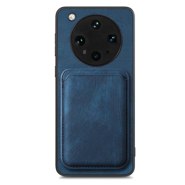 For OPPO Find X8 Ultra Retro Leather Card Bag Magnetic Phone Case