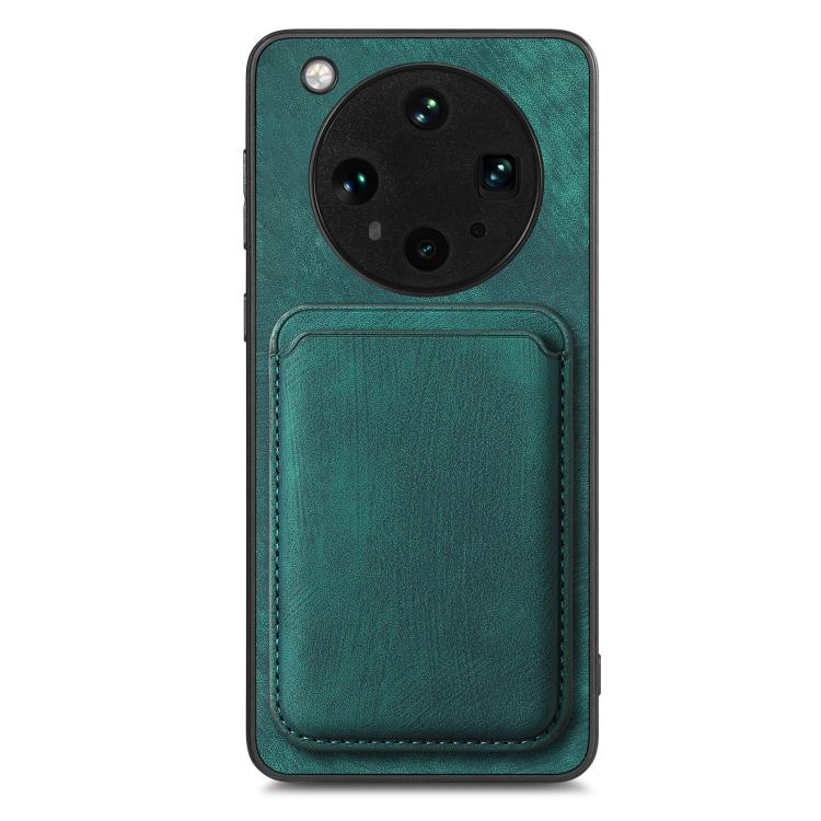 For OPPO Find X8 Ultra Retro Leather Card Bag Magnetic Phone Case
