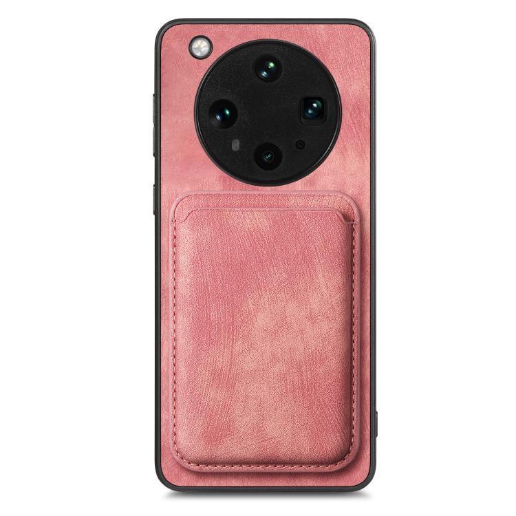 For OPPO Find X8 Ultra Retro Leather Card Bag Magnetic Phone Case